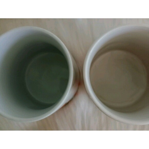 2 Valentine's Day Love Coffee Mug Cups I Love You & Hugs & Kisses Mugs - Picture 4 of 7